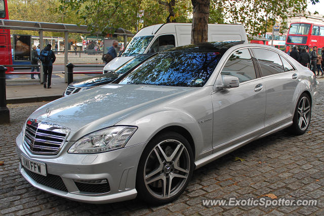 Mercedes S65 AMG spotted in London, United Kingdom