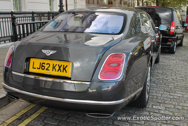 Bentley Mulsanne spotted in London, United Kingdom