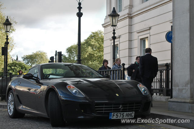 Ferrari 599GTB spotted in London, United Kingdom