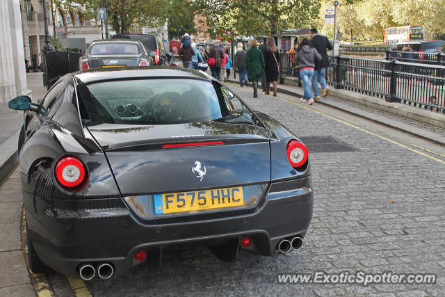 Ferrari 599GTB spotted in London, United Kingdom