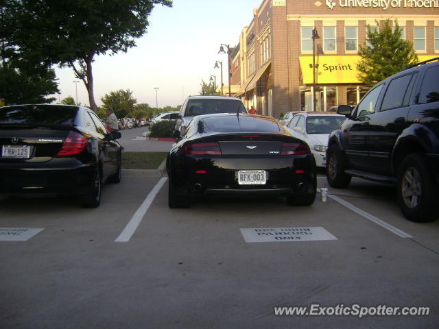 Aston Martin Vantage spotted in Arlington, Texas