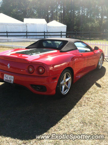 Ferrari 360 Modena spotted in Bluffton, South Carolina