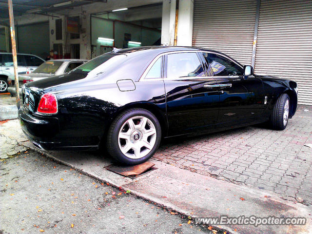 Rolls Royce Ghost spotted in Miri, Sarawak, Malaysia