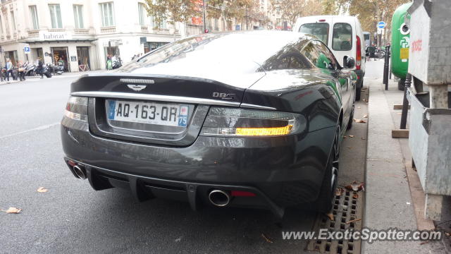 Aston Martin DBS spotted in Paris, France