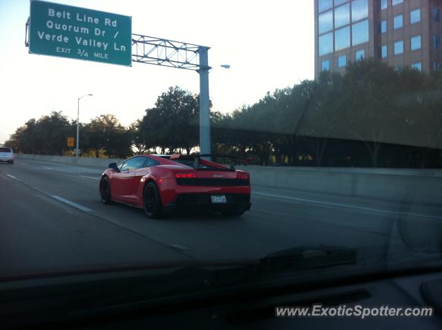 Lamborghini Gallardo spotted in Addison, Texas