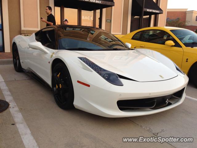 Ferrari 458 Italia spotted in Houston, Texas