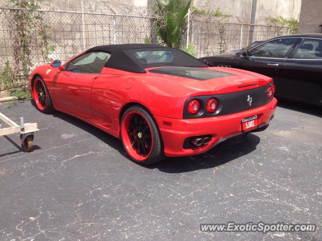 Ferrari 360 Modena spotted in Houston, Texas