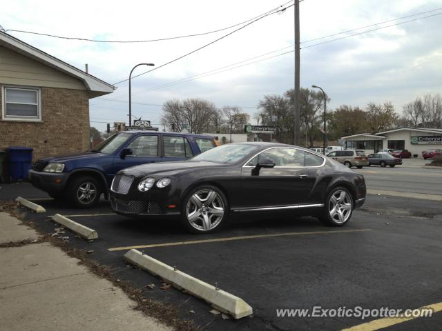 Bentley Continental spotted in Oak Lawn, Illinois