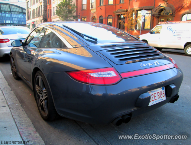 Porsche 911 spotted in Boston, Massachusetts