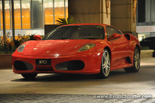 Ferrari F430 spotted in KLCC Twin Tower, Malaysia