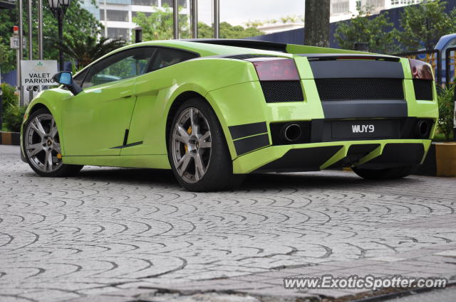 Lamborghini Gallardo spotted in Bukit Bintang KL, Malaysia