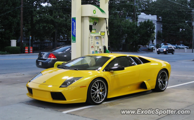 Lamborghini Murcielago spotted in Atlanta, Georgia