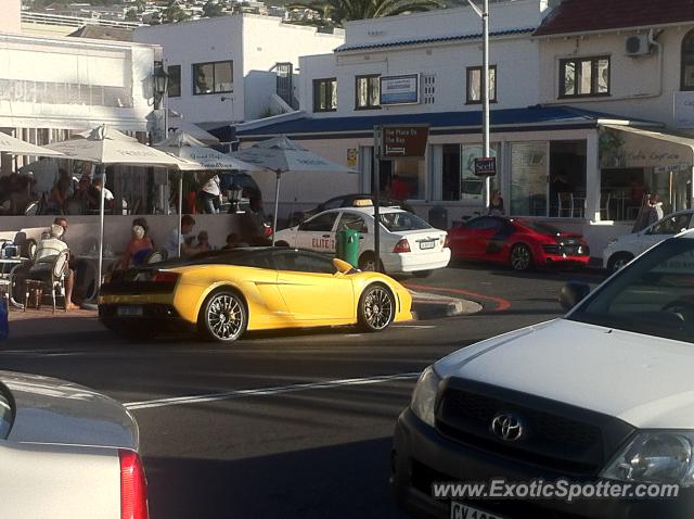 Lamborghini Gallardo spotted in Cape Town, South Africa