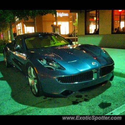 Fisker Karma spotted in Coconut creek, Florida