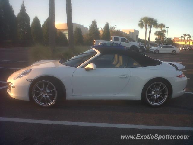 Porsche 911 spotted in Tampa, Florida