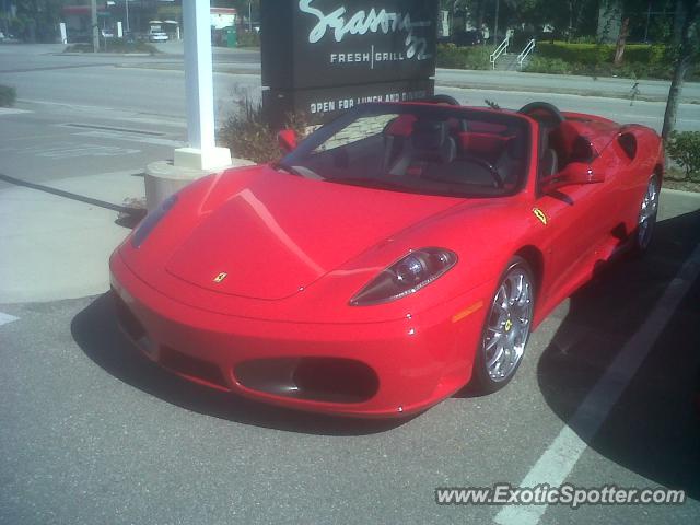 Ferrari F430 spotted in Tampa, Florida