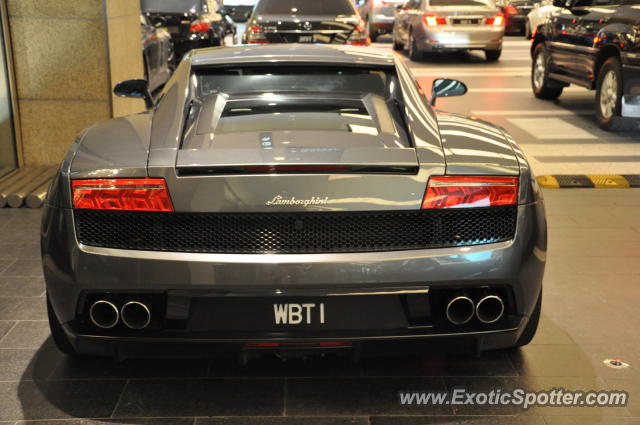 Lamborghini Gallardo spotted in Bukit Bintang KL, Malaysia