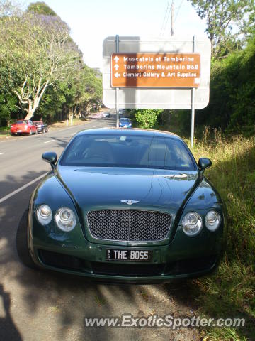 Bentley Continental spotted in Mount Tamborine, Australia