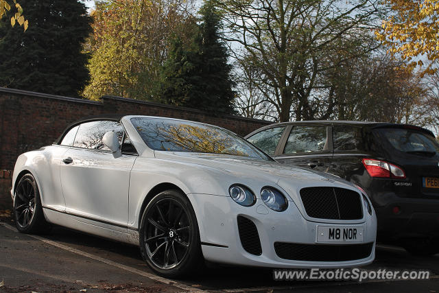 Bentley Continental spotted in York, United Kingdom