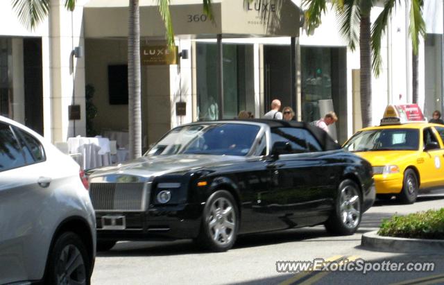 Rolls Royce Phantom spotted in Beverly Hills, California