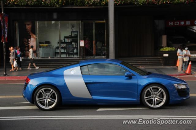 Audi R8 spotted in Taichung, Taiwan