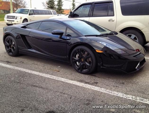 Lamborghini Gallardo spotted in Toronto, Ontario, Canada