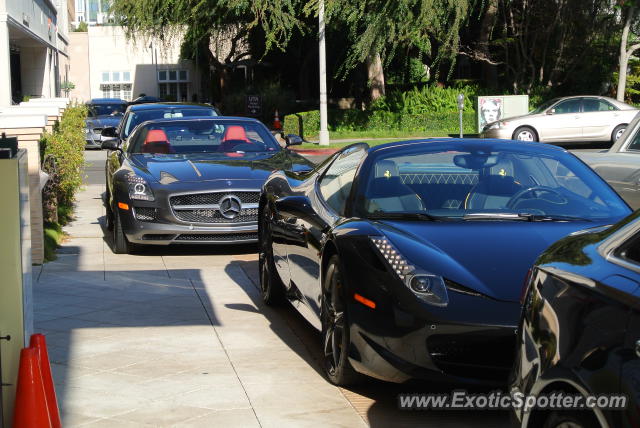 Ferrari 458 Italia spotted in Beverly Hills, California