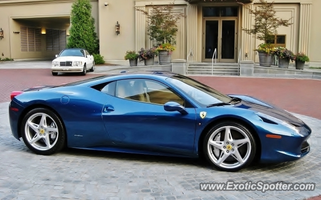 Ferrari 458 Italia spotted in Atlanta, Georgia