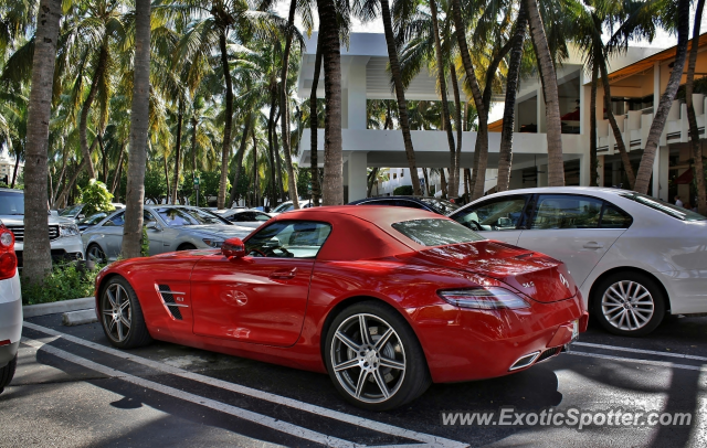 Mercedes SLS AMG spotted in Miami, Florida