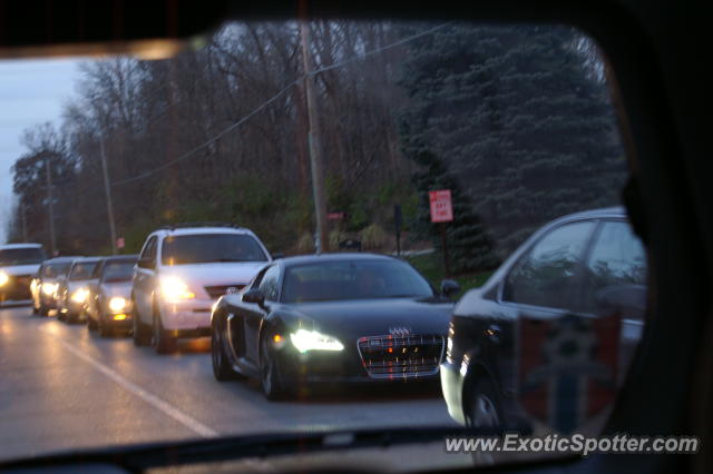 Audi R8 spotted in Geist, Indiana