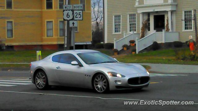 Maserati GranTurismo spotted in Newtown, Connecticut