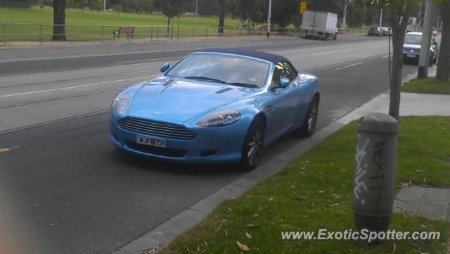 Aston Martin DB9 spotted in Melbourne, Australia