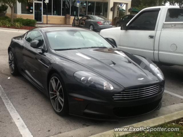 Aston Martin DBS spotted in Boca Raton, Florida