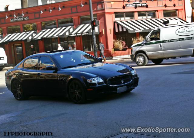 Maserati Quattroporte spotted in Chicago, Illinois