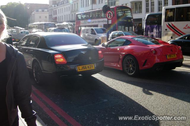 Ferrari 599GTO spotted in London, United Kingdom