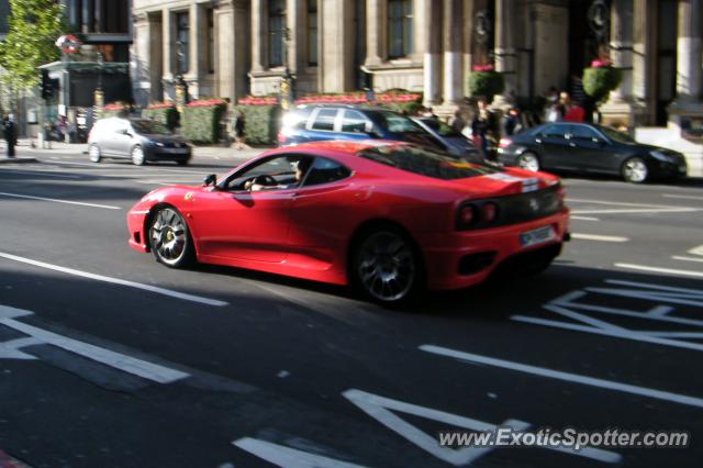 Ferrari 360 Modena spotted in London, United Kingdom