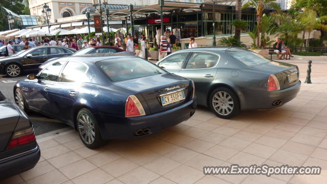 Maserati Quattroporte spotted in Monaco, Monaco