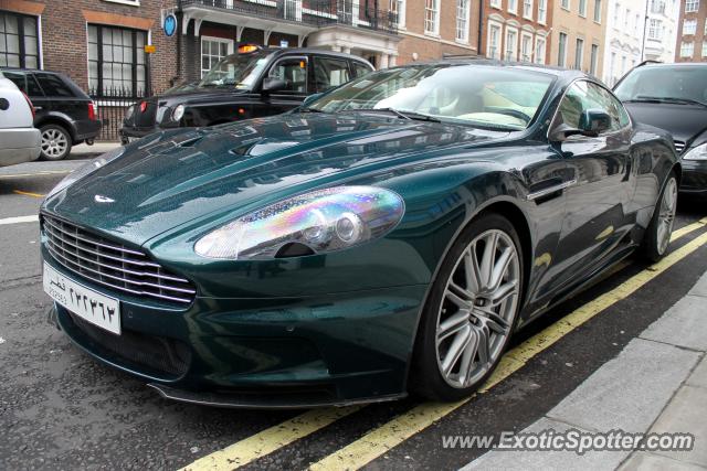 Aston Martin DBS spotted in London, United Kingdom