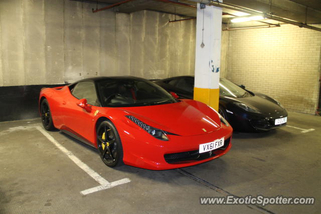 Mclaren MP4-12C spotted in London, United Kingdom