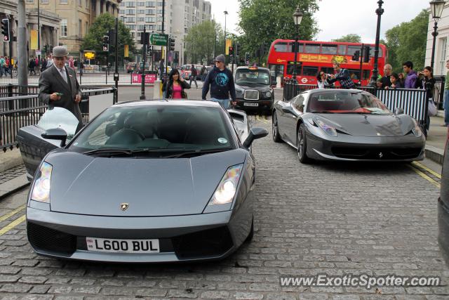 Ferrari 458 Italia spotted in London, United Kingdom