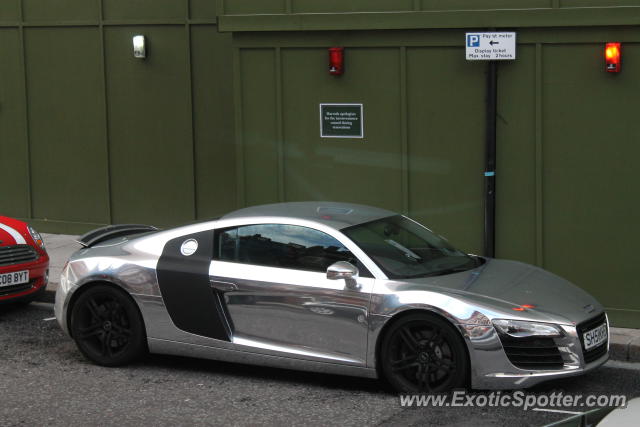 Audi R8 spotted in London, United Kingdom