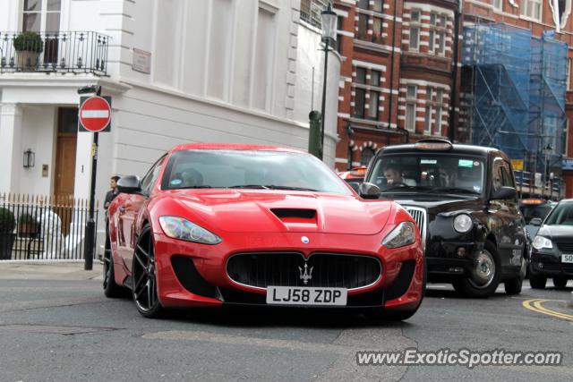 Maserati GranTurismo spotted in London, United Kingdom