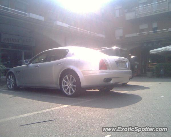 Maserati Quattroporte spotted in Bergamo, Italy