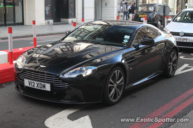 Aston Martin Vantage spotted in London, United Kingdom