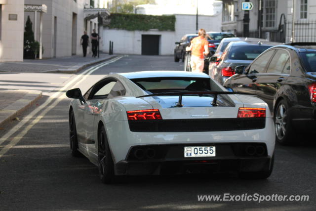 Lamborghini Gallardo spotted in London, United Kingdom