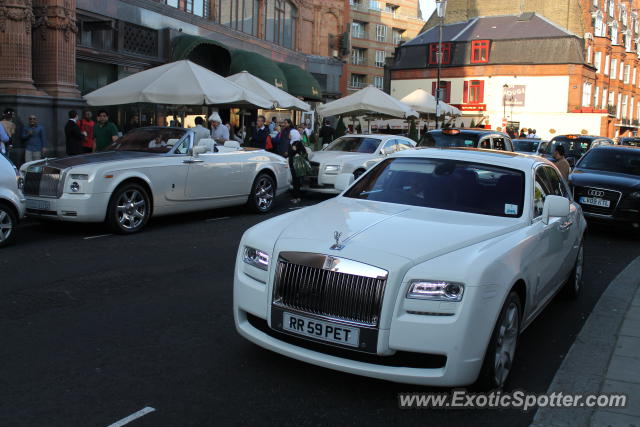 Rolls Royce Ghost spotted in London, United Kingdom