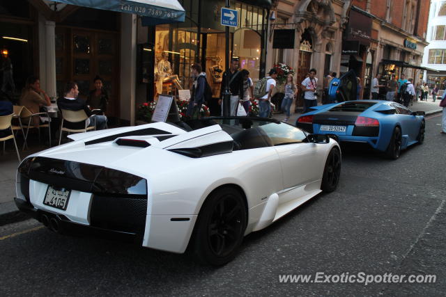 Lamborghini Murcielago spotted in London, United Kingdom