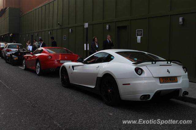 Ferrari 599GTB spotted in London, United Kingdom