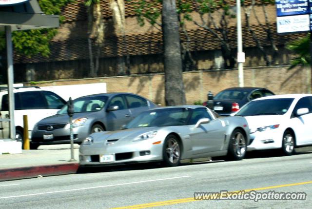 Chevrolet Corvette Z06 spotted in Los Angeles, California