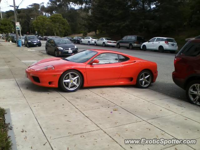 Ferrari 360 Modena spotted in San Francisco, California